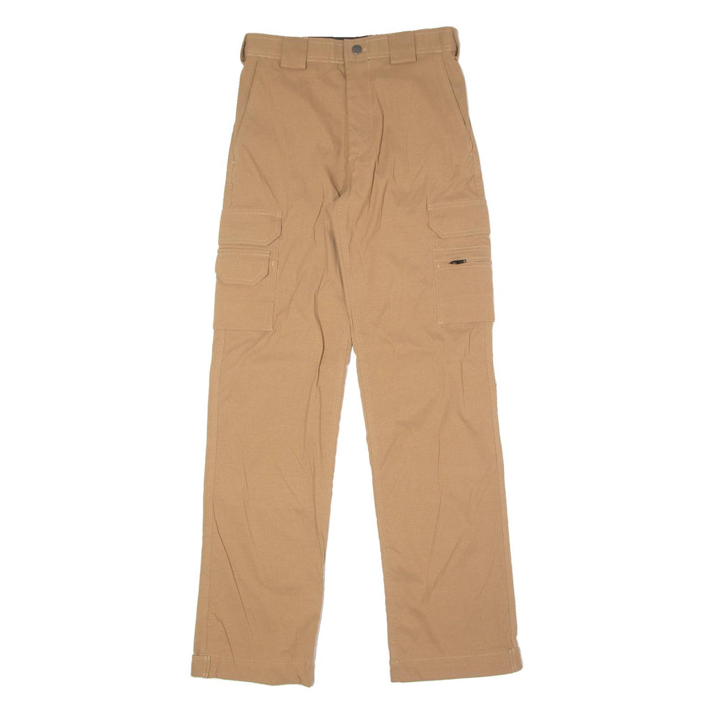 BELTUS Cargo Womens Trousers Brown Regular Wide-Leg W30 L33