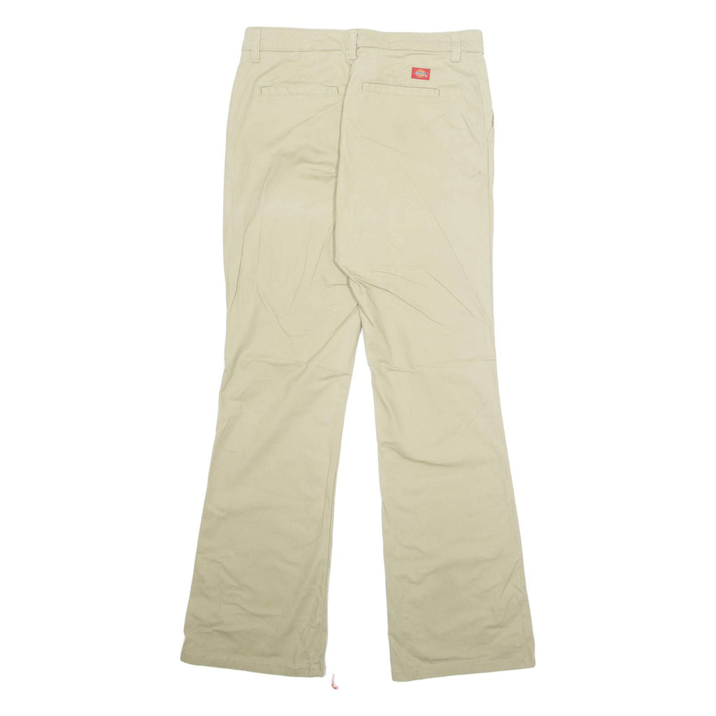 DICKIES Chino Womens Trousers Green Slim Tapered W28 L31