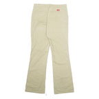 DICKIES Chino Womens Trousers Green Slim Tapered W28 L31