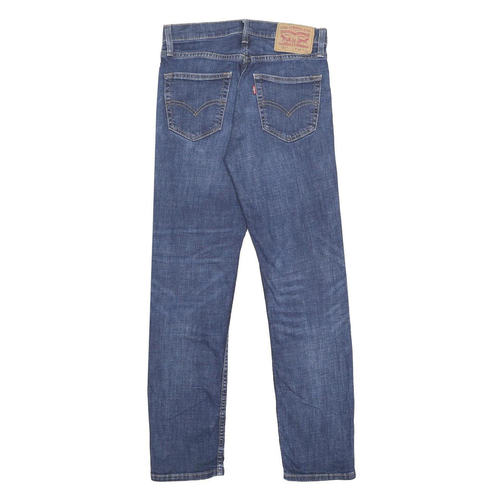 LEVI'S 511 SLIM Mens Jeans Blue Slim Skinny Denim Medium W28 L30 Zip Cotton