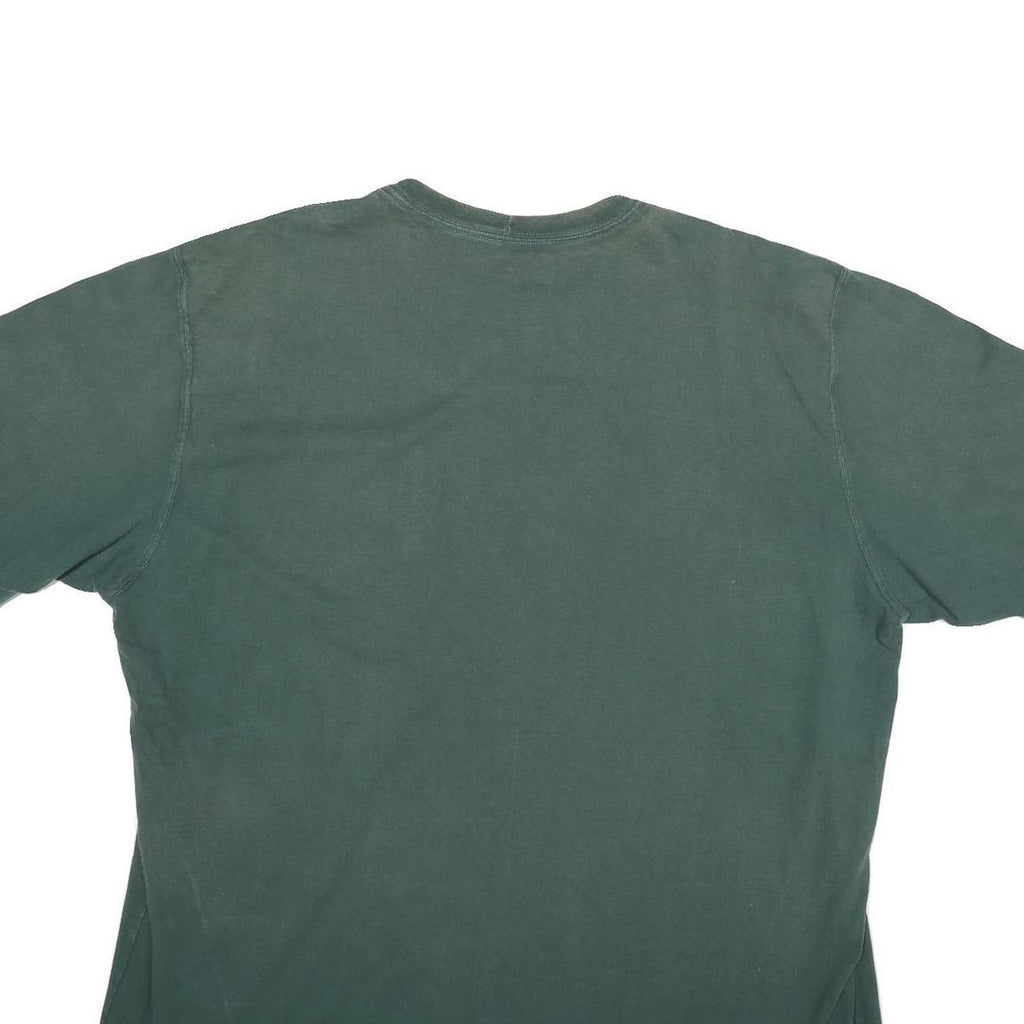 CARHARTT Mens Green & N/A Classic T-Shirt 2XL Short Sleeve Crew Neck Workwear