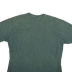 CARHARTT Mens Green & N/A Classic T-Shirt 2XL Short Sleeve Crew Neck Workwear