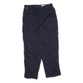 CARHARTT Mens Cotton Blend Navy Relaxed Straight Trousers W32 L32 Workwear Pants