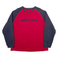 NAUTICA Mens Sweatshirt Red L