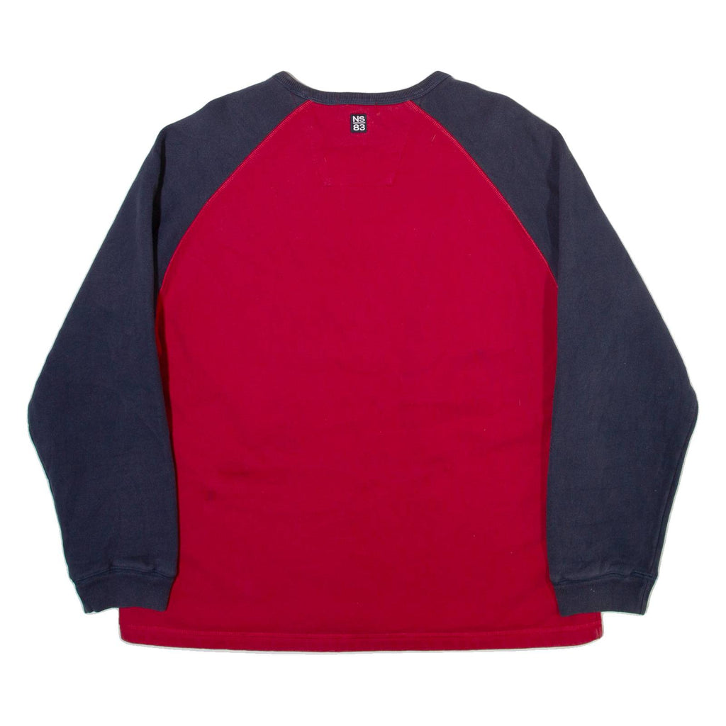 NAUTICA Mens Sweatshirt Red L
