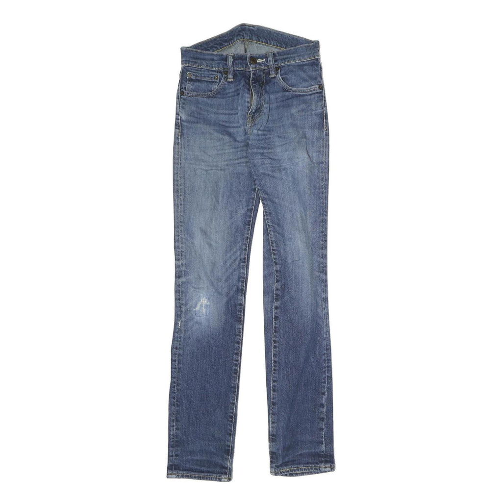 LEVI'S 501 Mens Jeans Blue Slim Skinny Denim Medium W26 L29 Classic Zip Fly