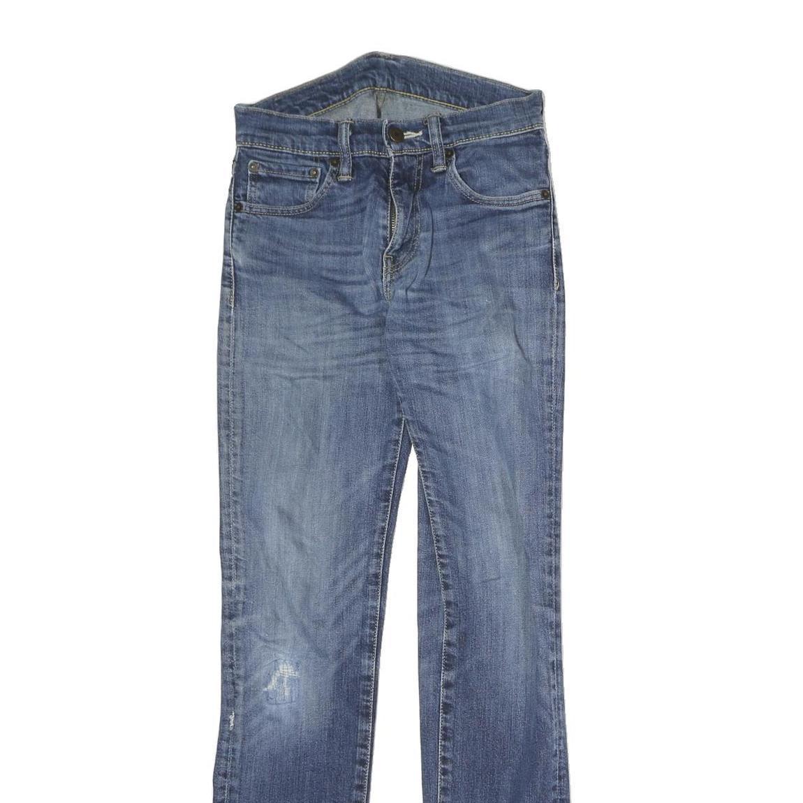 LEVI'S 501 Mens Jeans Blue Slim Skinny Denim Medium W26 L29 Classic Zip Fly