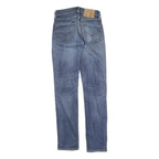 LEVI'S 501 Mens Jeans Blue Slim Skinny Denim Medium W26 L29 Classic Zip Fly