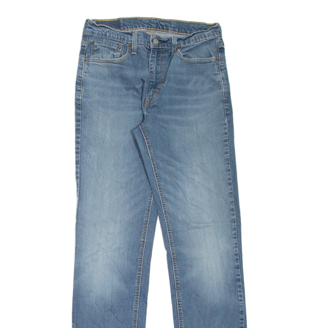 LEVI'S 541 Jeans Mens Blue Athletic Tapered Stone Wash W28 L36