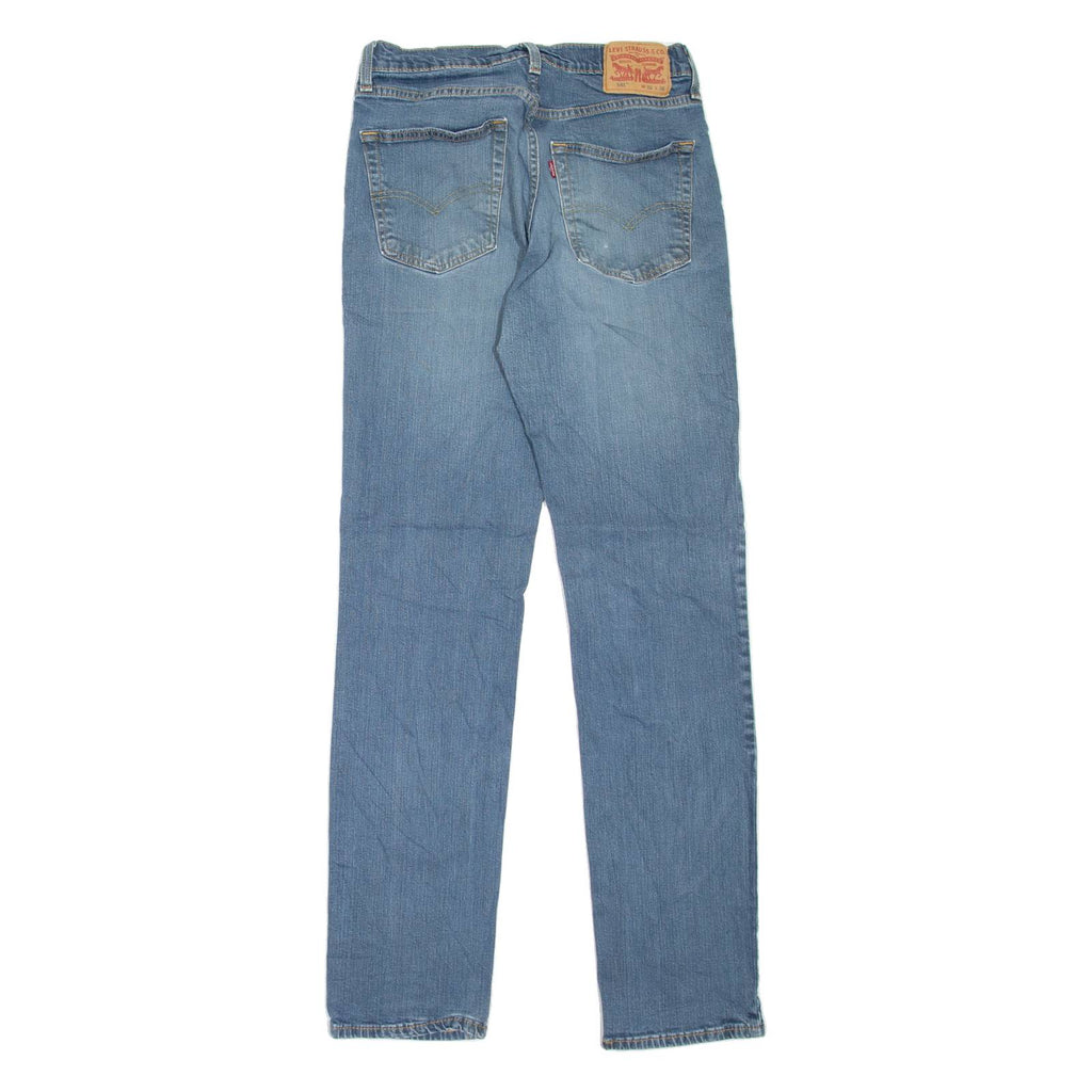 LEVI'S 541 Jeans Mens Blue Athletic Tapered Stone Wash W28 L36