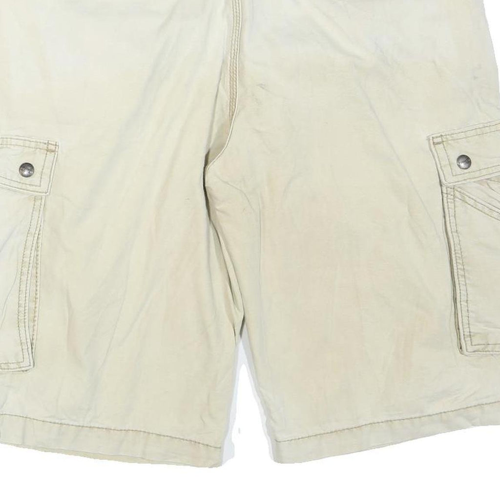 CARHARTT Mens Shorts Beige Cargo Plain M W34 Utility Workwear Cotton Blend