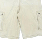CARHARTT Mens Shorts Beige Cargo Plain M W34 Utility Workwear Cotton Blend