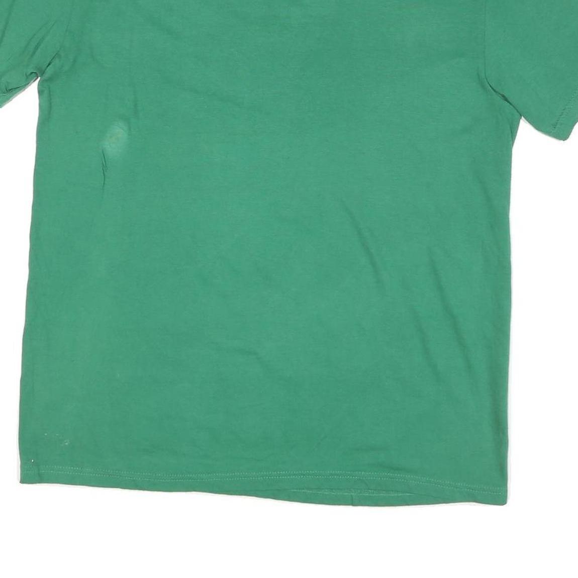 HARLEY DAVIDSON Mens Green Graphic T-Shirt M Short Sleeve Crew Neck Casual