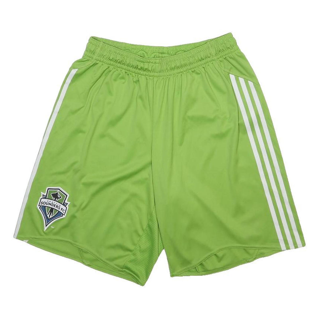 ADIDAS Mens Shorts Green Seattle Sounders FC Casual M W26 Athletic Sports