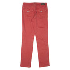 LEVI'S Mid Rise Womens Jeans Red Slim Skinny W29 L30