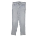ARMANI JEANS Womens Slim Light Blue Denim Jeans W27 L26 Stylish Zip Closure