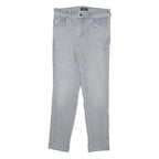 ARMANI JEANS Womens Slim Light Blue Denim Jeans W27 L26 Stylish Zip Closure