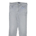 ARMANI JEANS Womens Slim Light Blue Denim Jeans W27 L26 Stylish Zip Closure