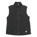 THE NORTH FACE Womens Black Zip Jacket S Polyester Fleece Outdoor Warm Vest