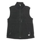 THE NORTH FACE Womens Black Zip Jacket S Polyester Fleece Outdoor Warm Vest