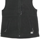 THE NORTH FACE Womens Black Zip Jacket S Polyester Fleece Outdoor Warm Vest