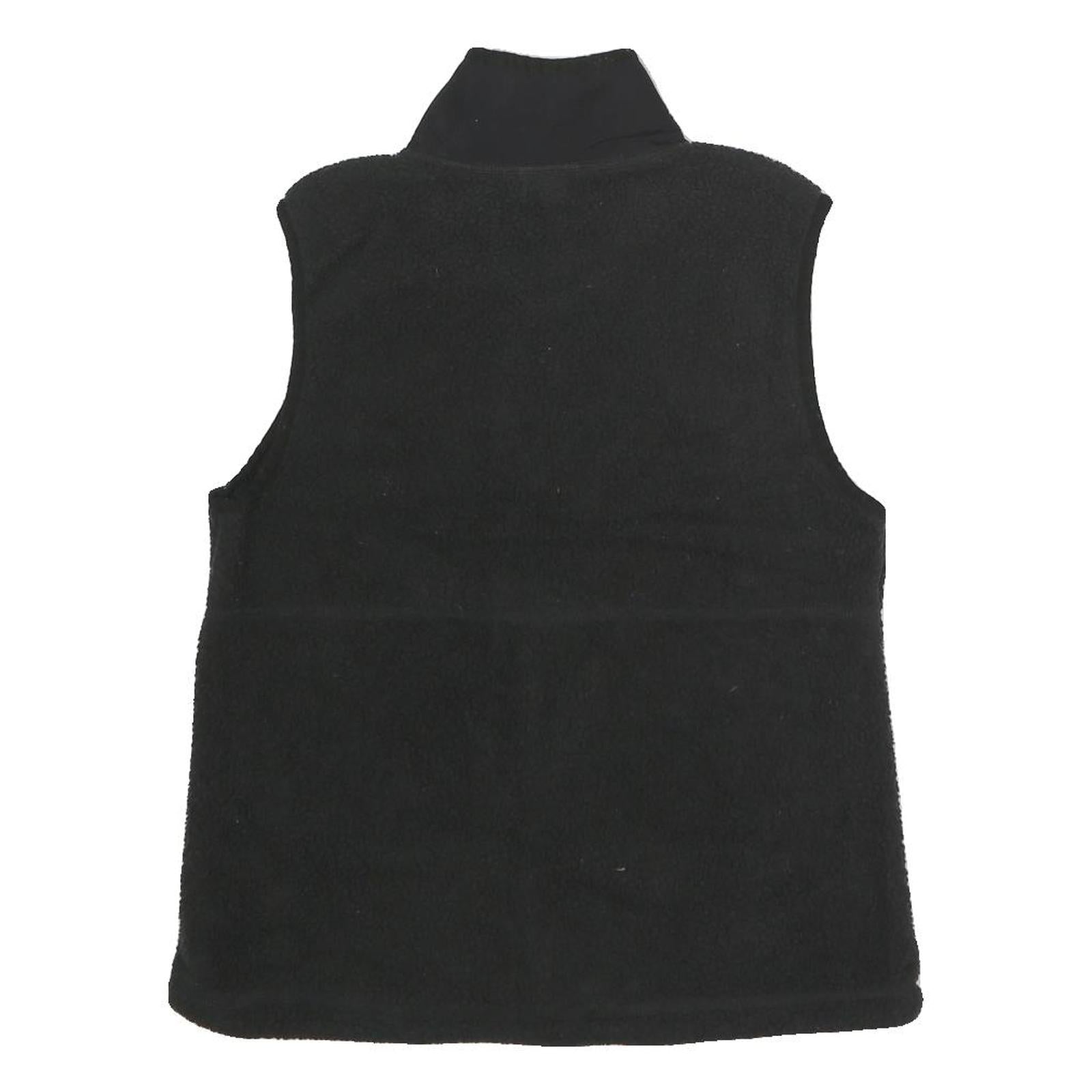 THE NORTH FACE Womens Black Zip Jacket S Polyester Fleece Outdoor Warm Vest