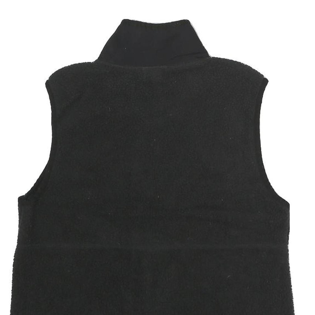 THE NORTH FACE Womens Black Zip Jacket S Polyester Fleece Outdoor Warm Vest