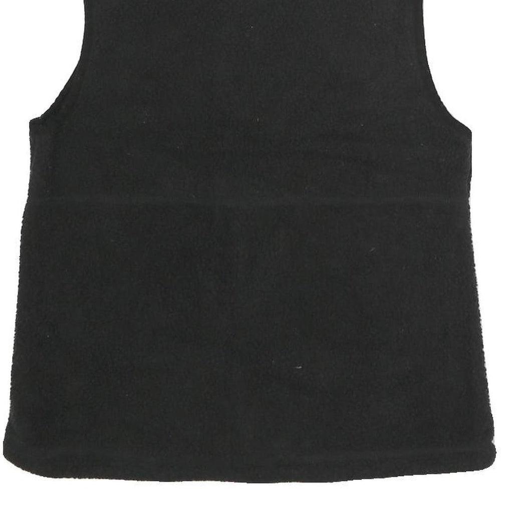 THE NORTH FACE Womens Black Zip Jacket S Polyester Fleece Outdoor Warm Vest