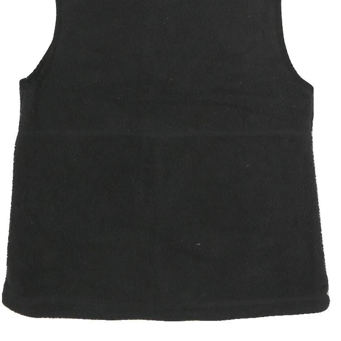 THE NORTH FACE Womens Black Zip Jacket S Polyester Fleece Outdoor Warm Vest