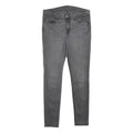 LEVI'S Womens Jeans Grey Relaxed Skinny Denim Medium W30 L32 Classic Zip Pockets