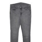 LEVI'S Womens Jeans Grey Relaxed Skinny Denim Medium W30 L32 Classic Zip Pockets