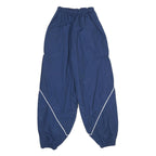 AMERICAN SOURCE INC Mens Joggers Blue S W18 L28 Nylon Relaxed Tapered