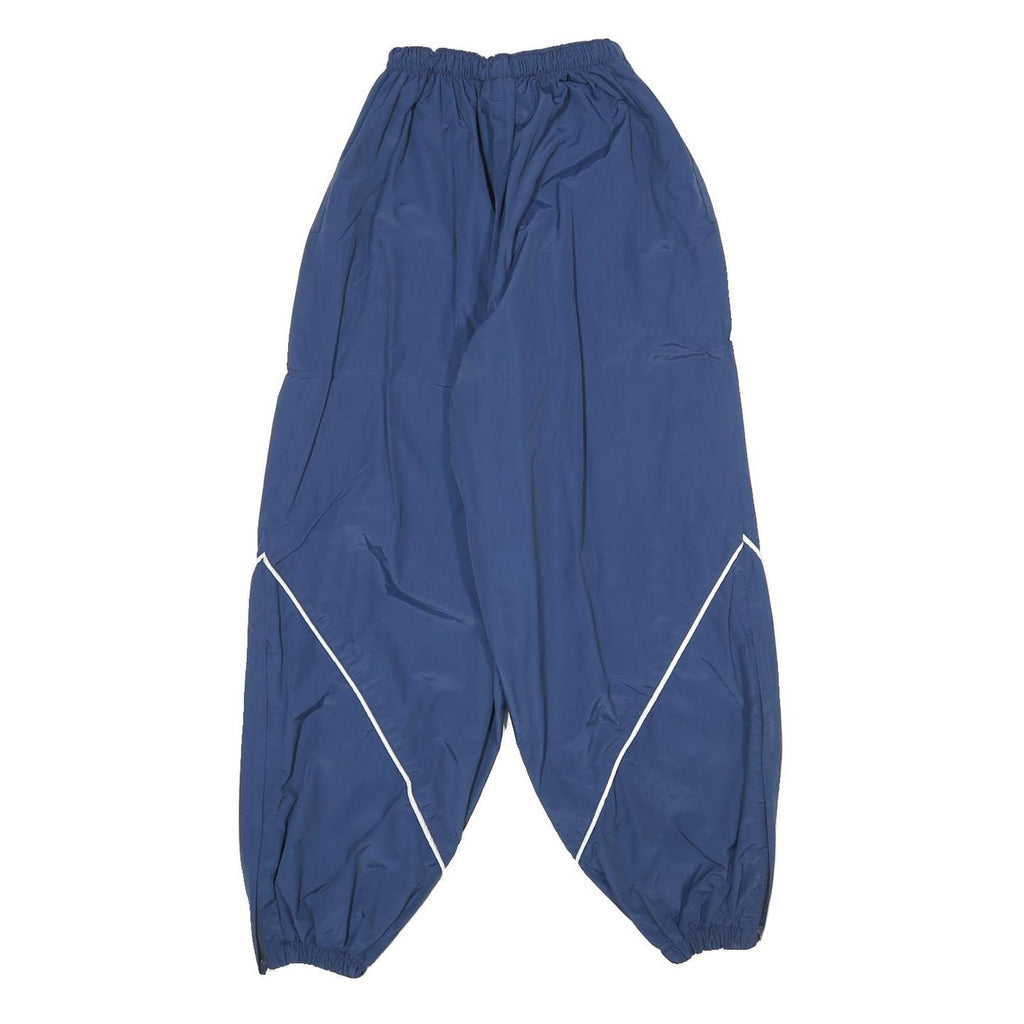 AMERICAN SOURCE INC Mens Joggers Blue S W18 L28 Nylon Relaxed Tapered