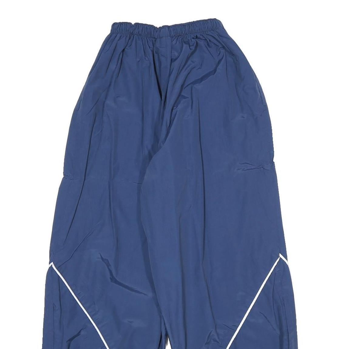 AMERICAN SOURCE INC Mens Joggers Blue S W18 L28 Nylon Relaxed Tapered