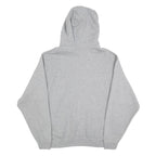 JERZEES Mens Grey Benicia Panthers Hoodie L Cotton Blend Pullover Sweatshirt