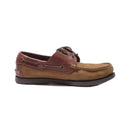 LLOYD Boat Shoes Brown Leather Mens UK 7.5