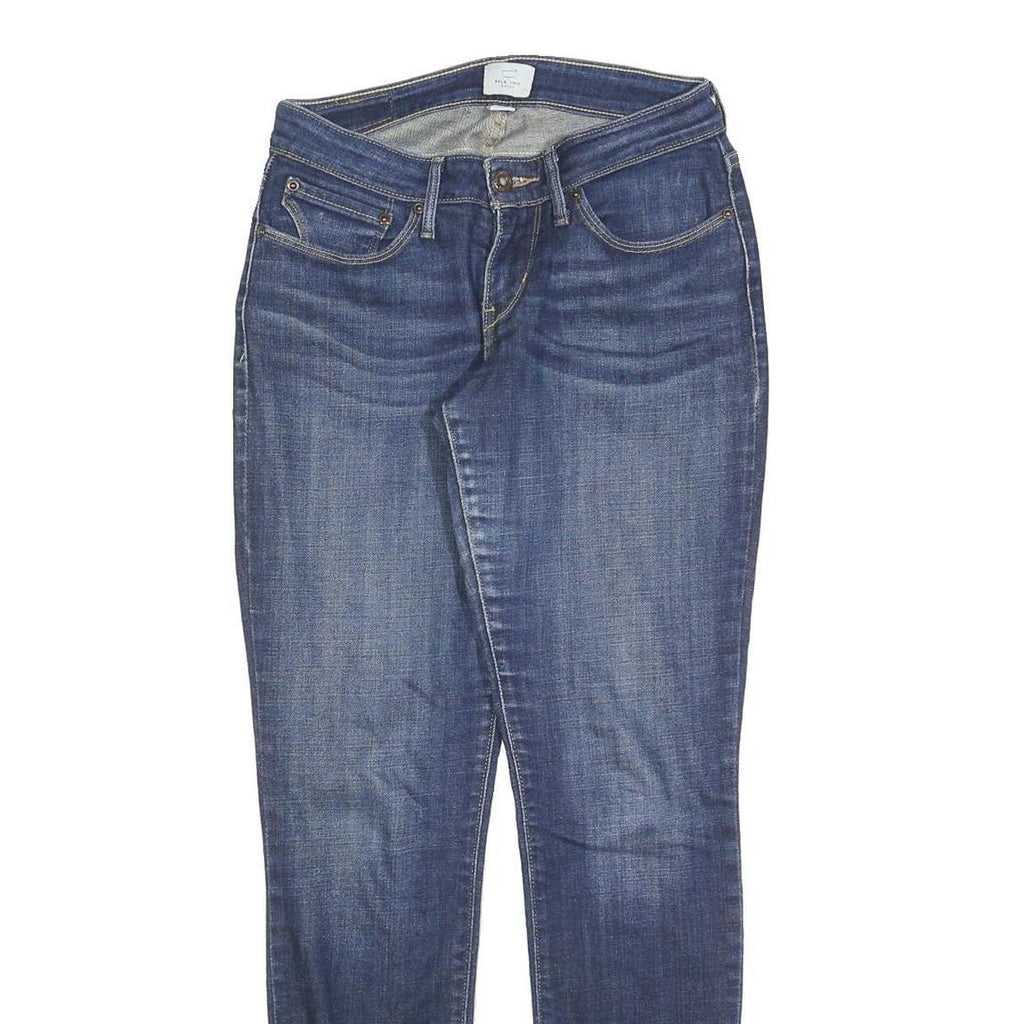 LEVI'S Womens Jeans Blue Slim Skinny Denim Medium W27 L30 Zip Pocket Casual