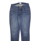 LEVI'S Womens Jeans Blue Slim Skinny Denim Medium W27 L30 Zip Pocket Casual