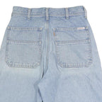EDWIN Womens Light Blue Denim Casual Shorts S W27 Relaxed Fit