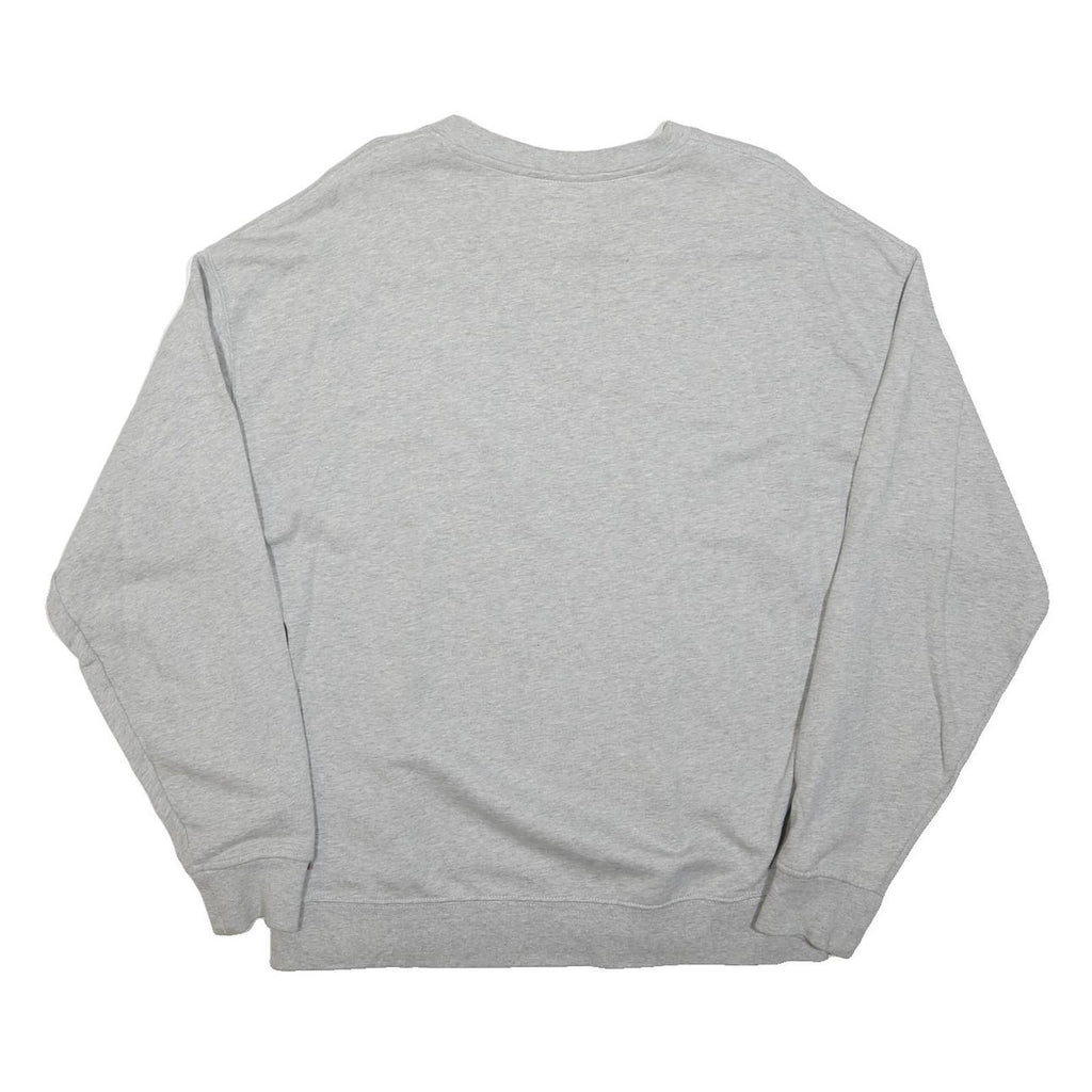 LEVI'S Mens Grey Crew Neck Sweatshirt S Cotton Blend Casual Pullover