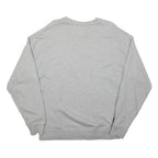 LEVI'S Mens Grey Crew Neck Sweatshirt S Cotton Blend Casual Pullover