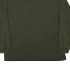 CARHARTT Mens Green Long Sleeve Crew Neck Pocket T-Shirt L Cotton Blend