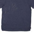 CHAPS Mens Blue Polo Shirt Short Sleeve Plain L Casual Classic Style