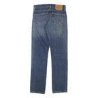 LEVI'S Mens Slim Blue Denim Light Wash Jeans W28 L30 Classic Zip Pockets