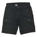 CARHARTT Mens Shorts Black Casual Cargo L W36 Workwear Durable