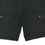 CARHARTT Mens Shorts Black Casual Cargo L W36 Workwear Durable