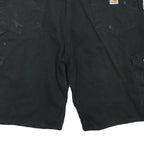 CARHARTT Mens Shorts Black Casual Cargo L W36 Workwear Durable