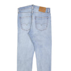 LEVI'S 512 BIG E Mens Jeans Blue Slim Skinny Denim Light W31 L32 Stylish Zip