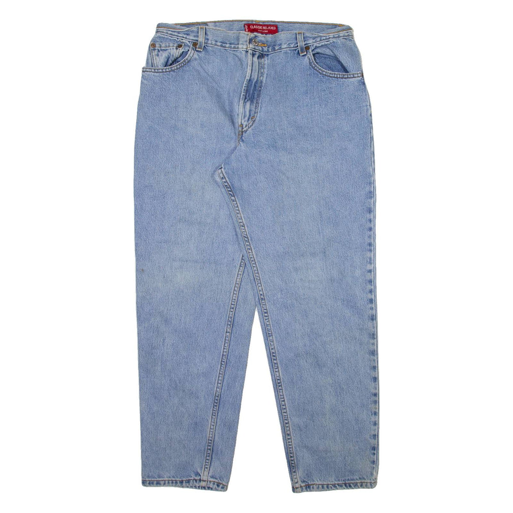 LEVI'S 550 Womens Jeans Blue Relaxed Tapered W32 L29