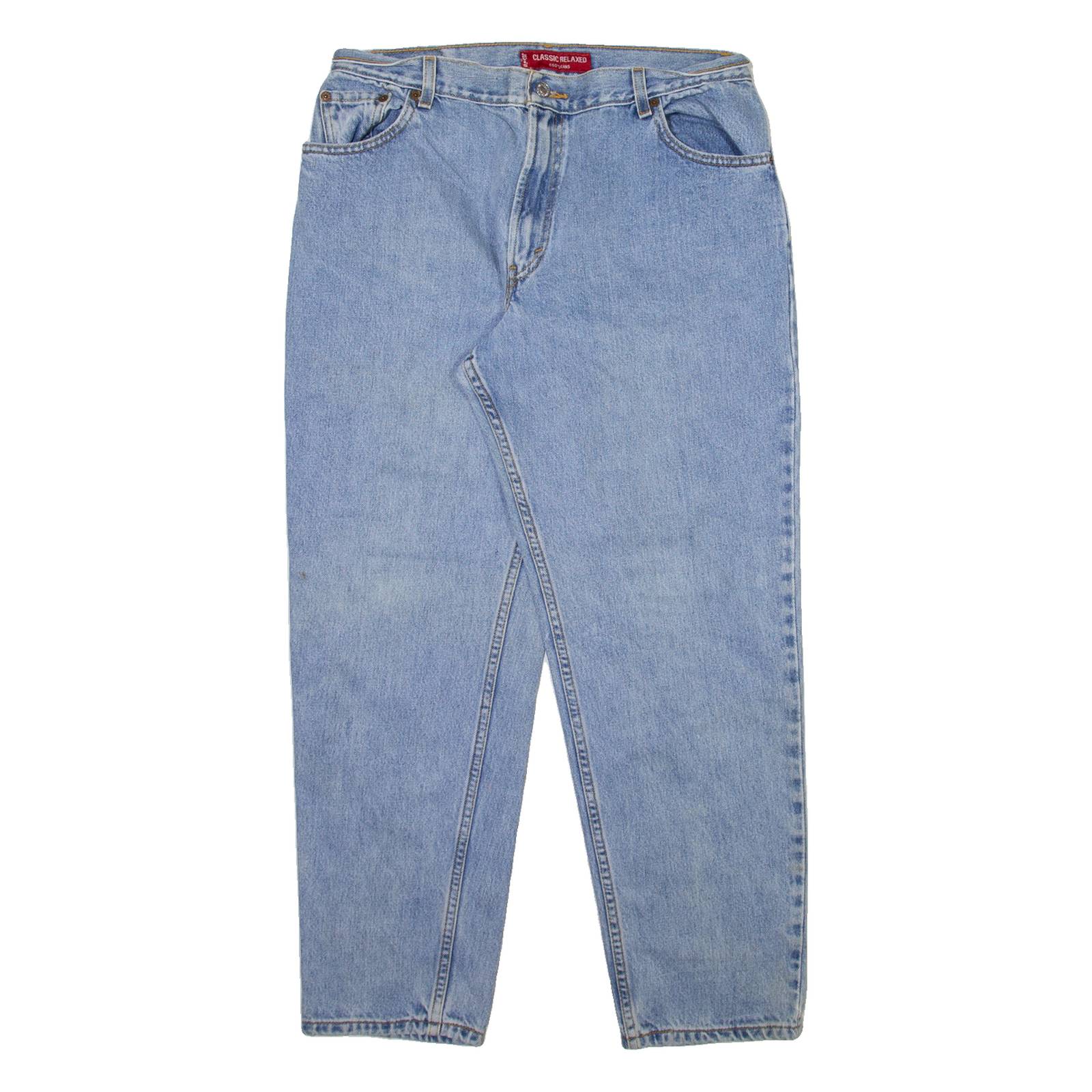 LEVI'S 550 Womens Jeans Blue Relaxed Tapered W32 L29